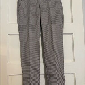 Houndstooth trousers
